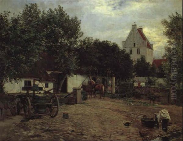 Indkorslen Til Udby Praestegard Ved Kalundborg - view 1