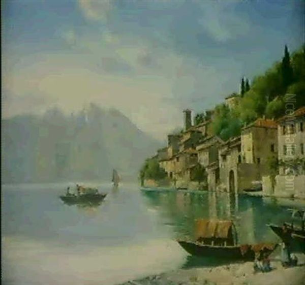 Gandria Am Luganersee - view 1