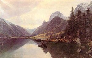 Paisaje De Montana Con Rio