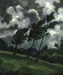 Aufziehendes Gewitter by Johannes Fischer