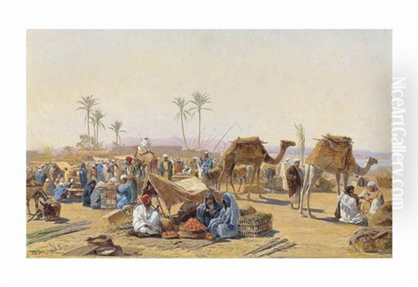 A Market In Egypt - view 1