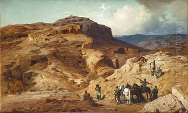 Bedouins Pres De Massada - view 1