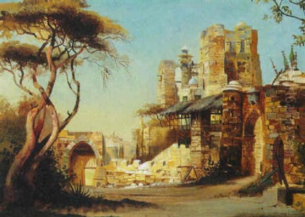 The Gates Of An Ancient Town - view 1