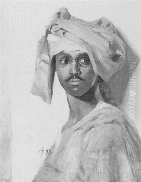 A Portrait Of An African Man - view 1