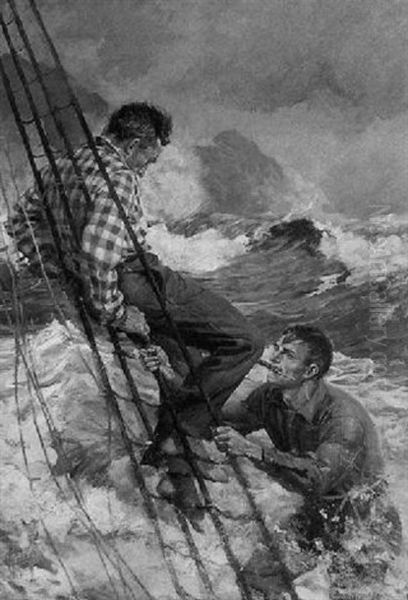 Knife Fight In The Rigging - view 1