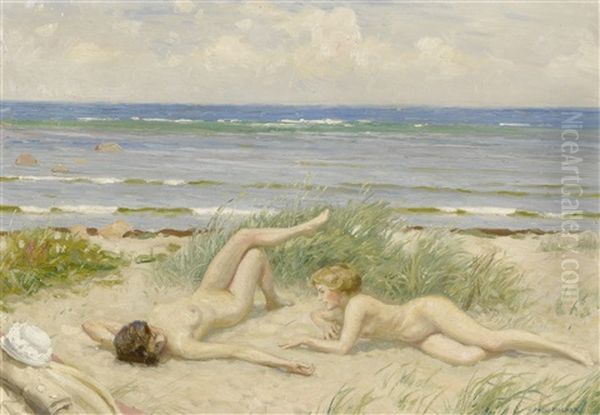 Girls On The Beach, Bastad - view 1