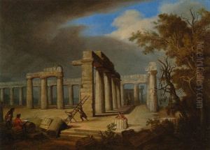 Paestum by Vinzenz Fischer