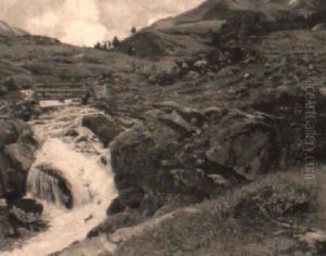 Alpenlandschaft Bei Kuttei