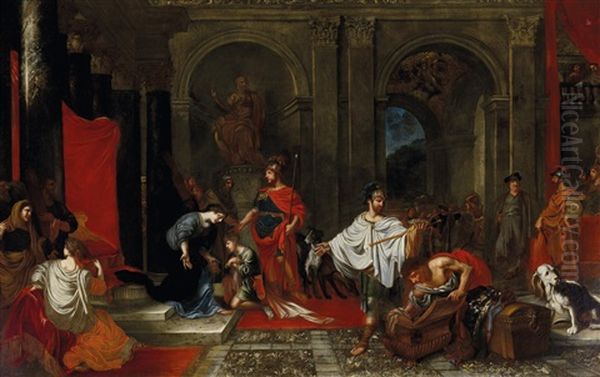 The Continence Of Scipio - view 1