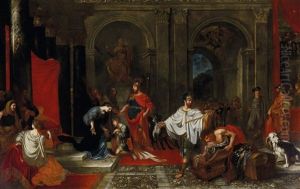 The Continence Of Scipio by Isaac Fisches