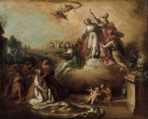 Venus Ordonnant A Solitude Et Tristesse De Punir Psyche