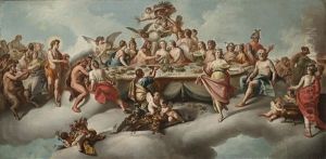 Die Hochzeit Von Amor Und Psyche by Fedele Fischetti