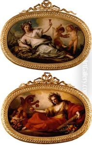 Allgorical Figure With Putti - Concordia