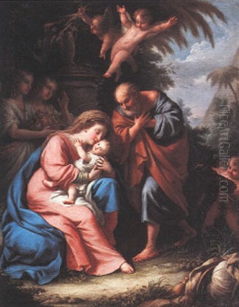 The Rest On The Flight Into Egypt - view 1