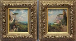 Pendants: Italienischer Kustenstreifen by Georg Fischhof