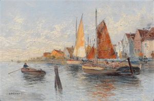 Sailing Boats By The Pier
