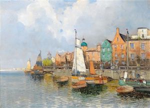 Dutch View by Georg Fischhof