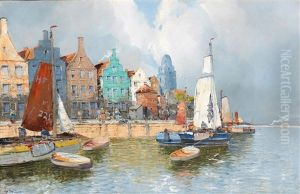 Dutch Harbour View by Georg Fischhof