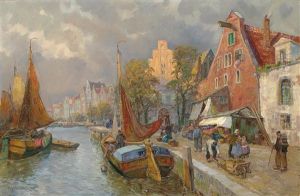 Blumenmarkt An Der Mole
