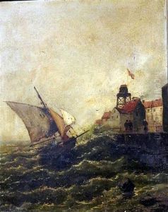Coming In To Harbour + Wind Off The Harbour (2 Works) by Georg Fischhof