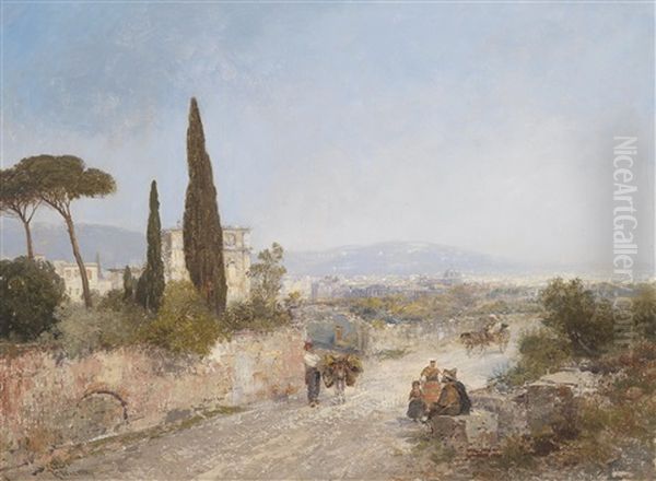 Weite Landschaft Mit Blick Auf Florenz - view 1