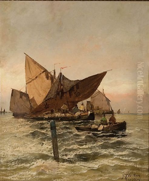 Venetian Fishing Boats - view 1