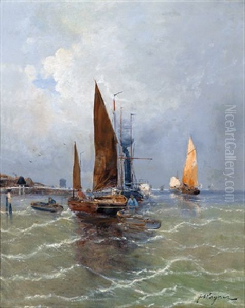 Fischer Im Hafen - view 1