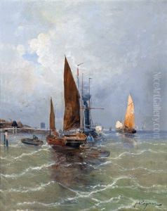 Fischer Im Hafen Fischer Im Hafen