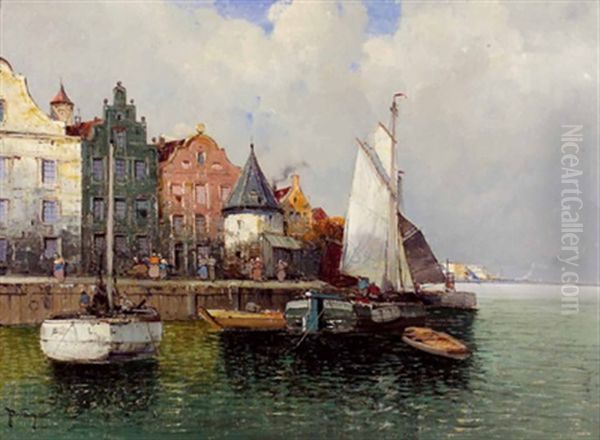 Fischerhafen Bei Amsterdam - view 1