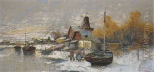 Hollandische Winterlandschaft Hollandische Winterlandschaft