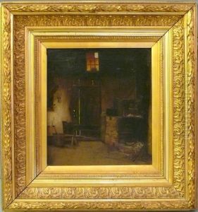 Interior. by Antoine Ferdinand Attendu