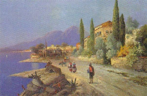 Mediterrane Kustenlandschaft - view 1