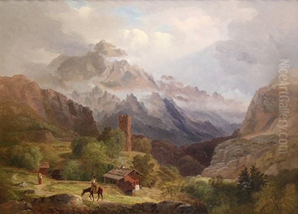 A Study From Swiss Scenery - view 1