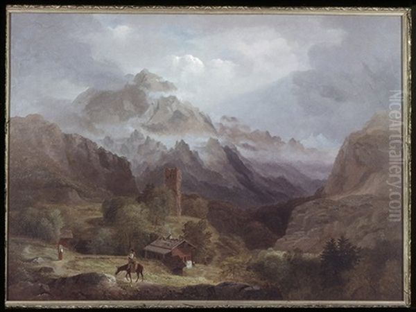 A Study From Swiss Scenery - view 1