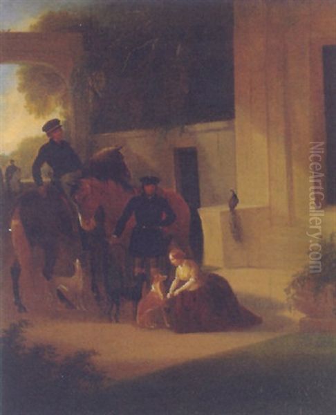 The Arrival Home From A Journey - view 1