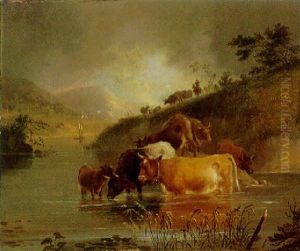 The Watering Spot by Alvan Fisher