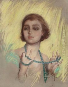 Jade Beads by Harrison Fisher