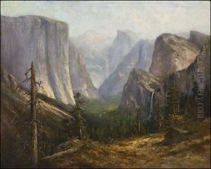 Yosemite, Near Half Dome by Harrison Fisher