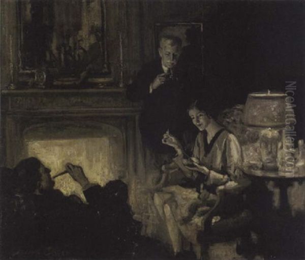 An Evening Conversation - view 1