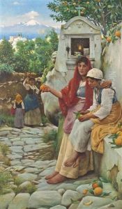 The Orange Sellers by Horace Fisher