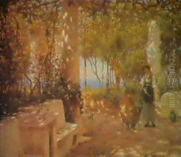 A Terrace In Capri - view 1
