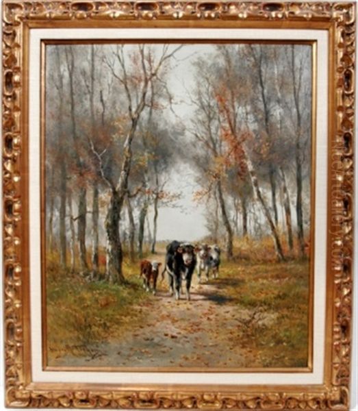 Cows In Landscape - view 1