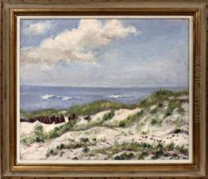 Coastline With Sand Dunes by Hugo Melville Fisher
