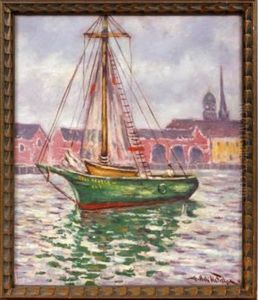 The Sailboat Paul Revere by Hugo Melville Fisher