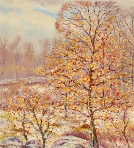 Autumn Snow by Hugo Melville Fisher
