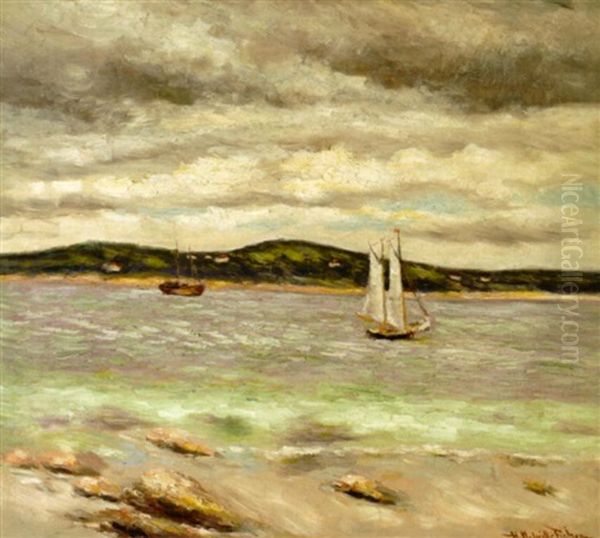 Sailboats In An Inlet - view 1