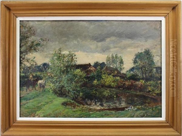 A Farm Pond - view 1