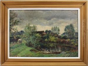 A Farm Pond by Mark Fisher