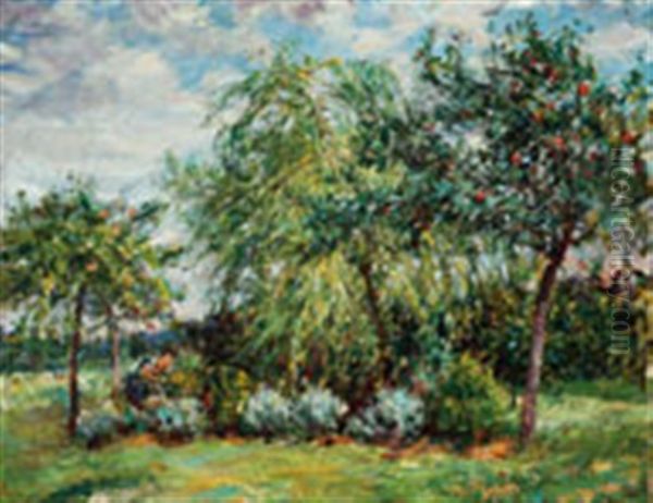 Garden Of Apple Trees - view 1
