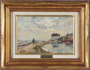 Coastal Scene With Figures Coastal Scene With Figures